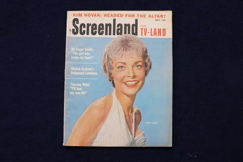 1960 MAY SCREENLAND MAGAZINE - JANET LEIGH COVER - E 19227