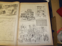 1887 OCTOBER 5 THE DAILY GRAPHIC NEWSPAPER - TRYING TO BLOCK HIS PATH - NT 7674