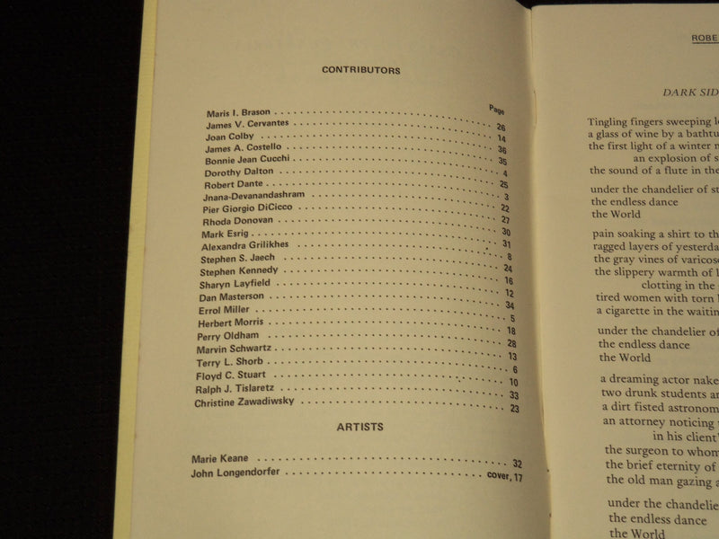 1976-1981 EN PASSANT POETRY QUARTERLY MAGAZINE LOT OF 7 ISSUES - O 2698A