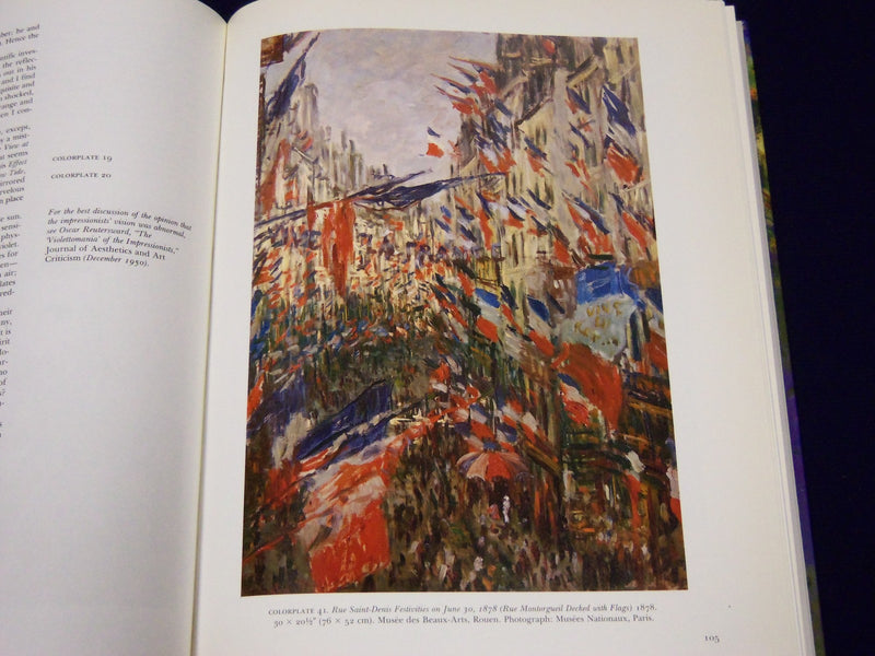 1986 MONET A RETROSPECTIVE EDITED BY CHARLES F. STUCKEY BOOK - PRINTS - KD 3441