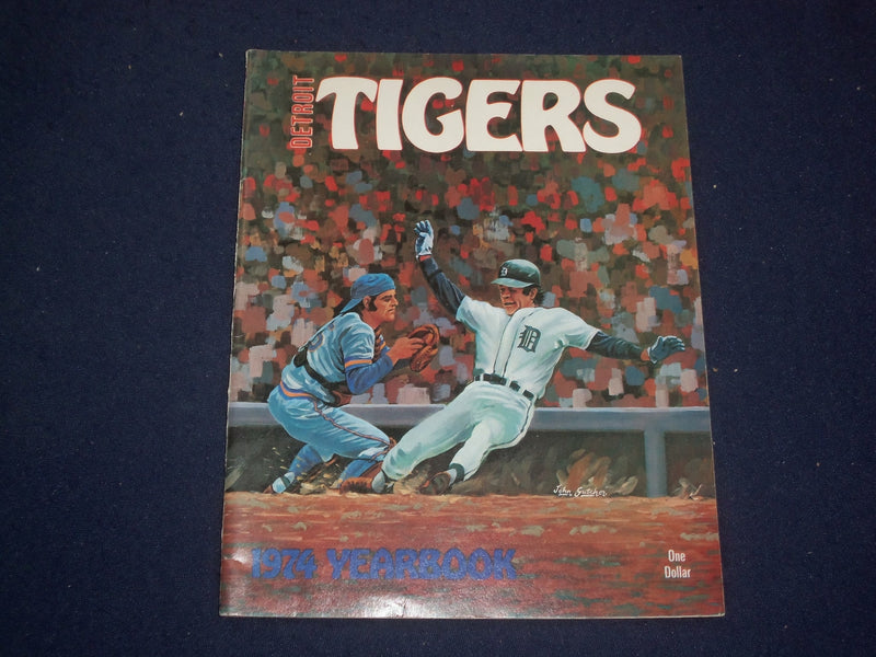 1974 DETROIT TIGERS YEARBOOK - ST 6506
