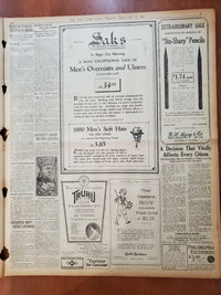 1921 FEBRUARY 11 NEW YORK TIMES - GEORGIA CYCLONE WIPES OUT HAMLET - NT 8120
