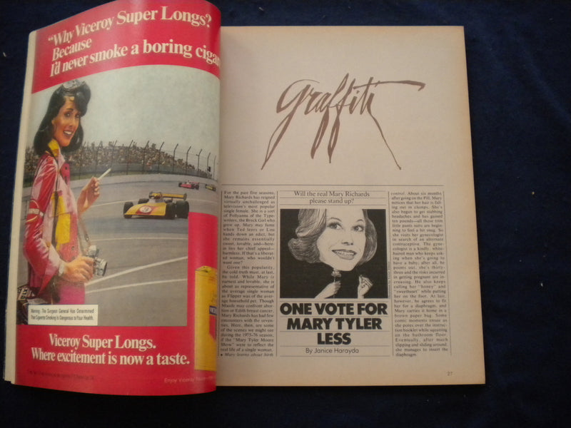 1975 OCTOBER VIVA MAGAZINE - GAIL GETTY TELLS ABOUT WHEN SON KEPNAPPED - B 638T