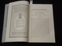 1937-1938 THE JOURNAL OF PEDIATRICS LOT OF 2 ISSUES - K 2627