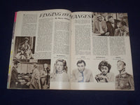 1956 JULY FILM REVIEW MAGAZINE - CYD CHARISSE - ROCK HUDSON - J 9683