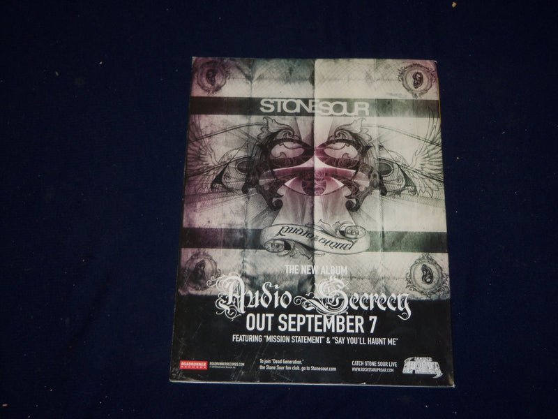 2010 SEPTEMBER/OCTOBER REVOLVER MAGAZINE - STONE SOUR - SP 9959