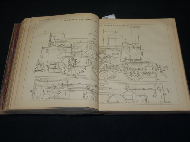 1845 JULY-DEC ENGINEERING JOURNAL BOUND VOLUME - CENTENNIAL EXPOSITION - KD 5935