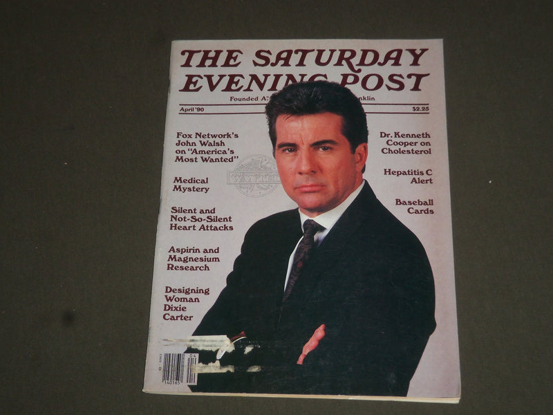 1990 APRIL THE SATURDAY EVENING POST MAGAZINE - JOHN WALSH COVER - SP 7779