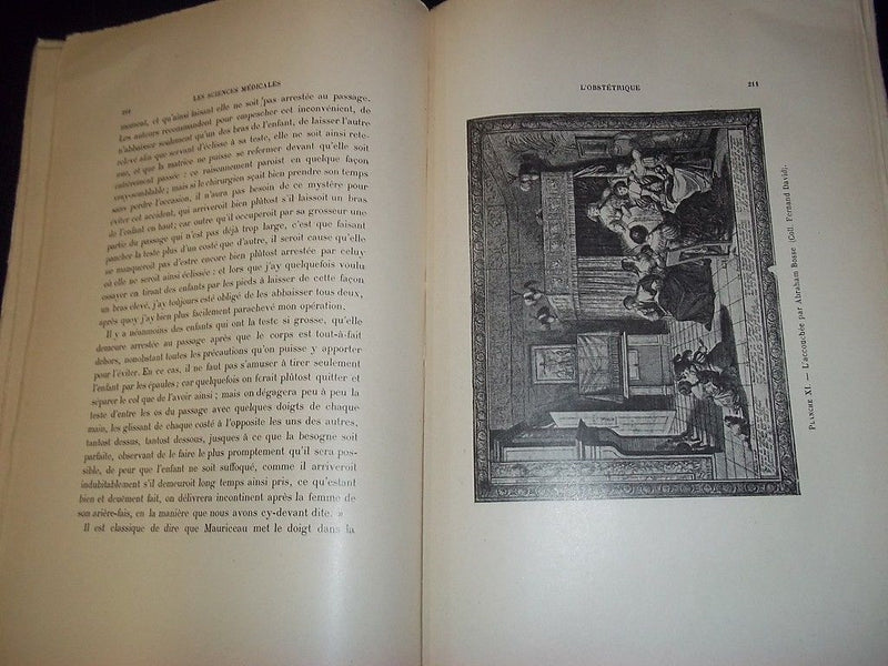 1933 LA MEDECINE ET LES MEDECINS FRANCAIS BOOK BY J. LEVY-VALENSI - KD 1744R