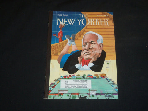 2008 SEPTEMBER 8 THE NEW YORKER MAGAZINE - ILLUSTRATED COVER - NY 2133