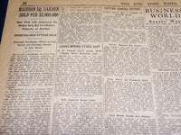 1916 DECEMBER 9 NEW YORK TIMES - GREEK KING MOBILIZING HIS ARMY - NT 8631
