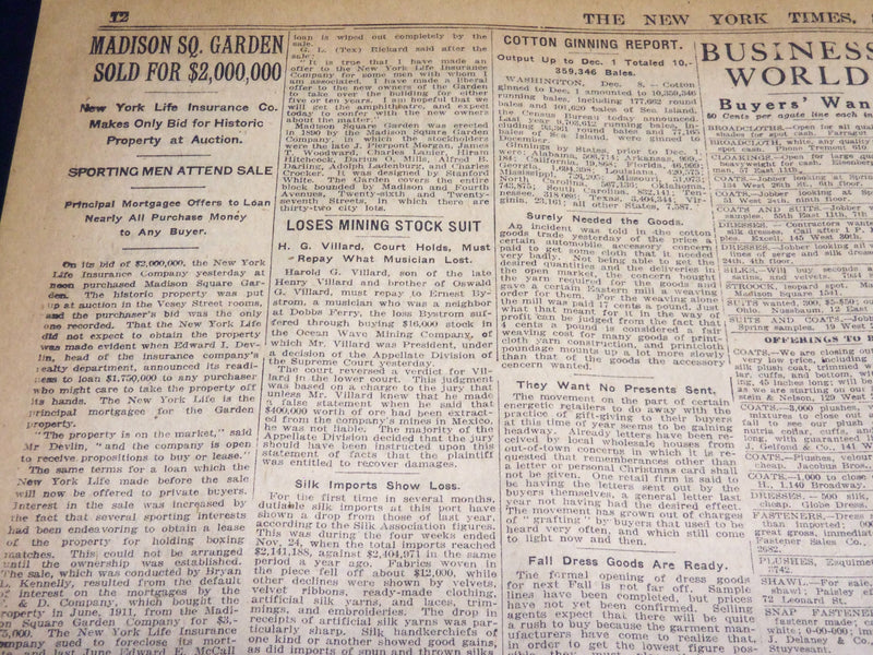 1916 DECEMBER 9 NEW YORK TIMES - GREEK KING MOBILIZING HIS ARMY - NT 8631
