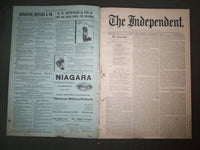 1888 DEC 6 THE INDEPENDENT MAGAZINE - 40TH ANNIVERSARY - GREAT ADS - NP 1513