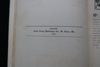 1912 PANAMA KANAL, LAND AND LEUTE HARDCOVER BOOK BY LOUIS WAGNER - KD 9462
