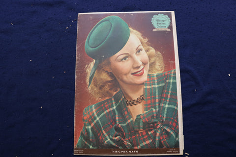 1945 FEBRUARY 18 CHICAGO TRIBUNE MAGAZINE - VIRGINIA MAYO COVER - E 22822