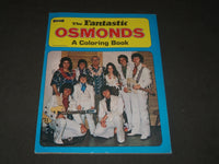 1973 THE FANTASTIC OSMONDS SOFTCOVER COLORING BOOK - CW 1204