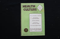 1936 NOV HEALTH CULTURE MAGAZINE - WORRY, THE EPIDEMIC OF THE DAY COVER - K 369