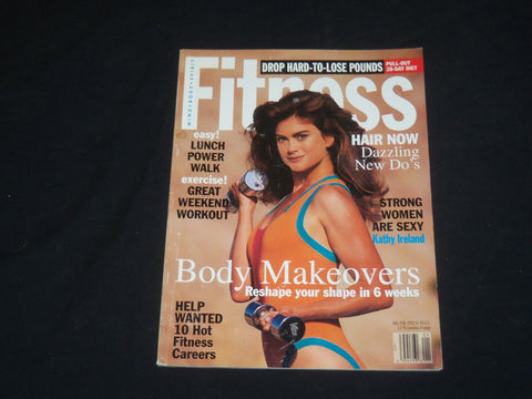 1993 JANUARY/FEBRUARY FITNESS MAGAZINE - KATHY IRELAND COVER - SP 3799
