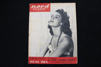 1949 DECEMBER 17 NORD FRANCE MAGAZINE - THE PRETTIEST GIRL COVER - E 25906