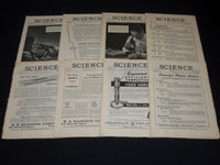 1934-1944 SCIENCE MAGAZINE LOT OF 39 ISSUES - O 3226C