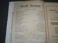 1925 DROLL STORIES MAGAZINE - FROLICSOME READING - NICE COVER & ADS - ST 5005