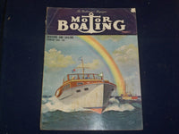1956 FEBRUARY MOTOR BOATING MAGAZINE - THE YACHTSMEN'S MAGAZINE - B 6621