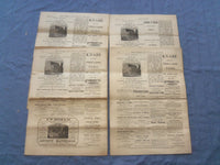 1881 THE STUDIO AND MUSICAL REVIEW NEWSPAPER - LOT OF 4 - NP 8416