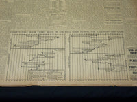 1911 THE BOSTON HERALD SUNDAY SPORTING SECTIONS LOT OF 11 - NICE PHOTOS - UP 97