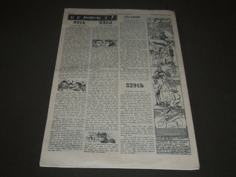 1943 OCTOBER 6 THE GARDNER FIELD FLIGHT DISPATCHER - DON AMECHE COVER - ST 5087
