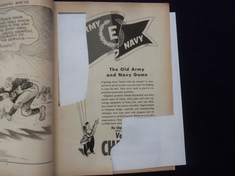 1945 DECEMBER 1 ARMY-NAVY FOOTBALL PROGRAM-MUNICIPAL STADIUM PHILADELPHIA- K 116