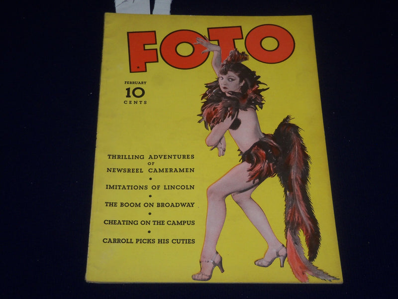 1939 FEBRUARY FOTO MAGAZINE - JOE LOUIS - GREAT PHOTOS - SP 2635