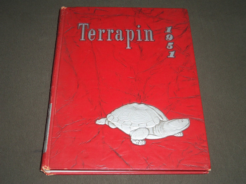 1951 TERRAPIN UNIVERSITY OF MARYLAND COLLEGE YEARBOOK - GREAT PHOTOS - YB 1163