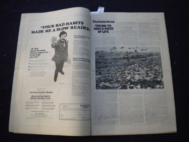 1972 HUDSON VALLEY VOICE NEWSPAPER - VOL. 1, ISSUE 1 - NP 6006