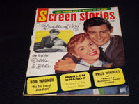 1957 JANUARY SCREEN STORIES MAGAZINE - DEBBIE REYNOLDS EDDIE FISHER - E 15856
