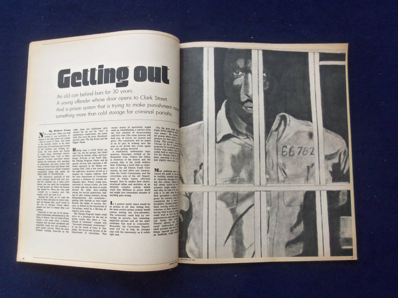1970 NOVEMBER 29 CHICAGO TRIBUNE MAGAZINE SECTION - GLORIA STEINEM - NP 6415