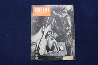 1949 JUNE BOYS' LIFE MAGAZINE - MEN CAMPLING/FISHING COVER - E 22122