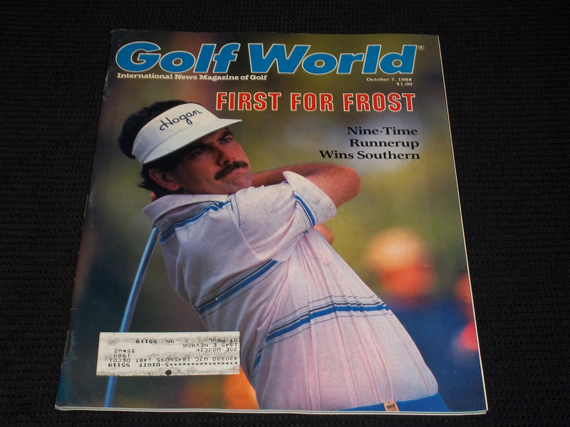 1988 OCTOBER 7 GOLF WORLD MAGAZINE - DAVID FROST FRONT COVER - E 6238