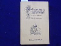 1925 ANEKDOTEN AUS DER MEDIZINISCHEN WELTGESCHICHTE BOOK - GERMAN TEXT - KD 8839