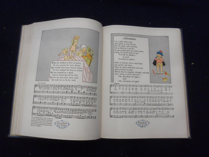 1927 NURSERY FRIENDS FROM FRANCE HARDCOVER BOOK - KD 8352