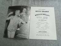 1965 HELLO, DOLLY! PROGRAM - BETTY GRABLE - DENVER AUDITORIUM THEATRE - J 7633