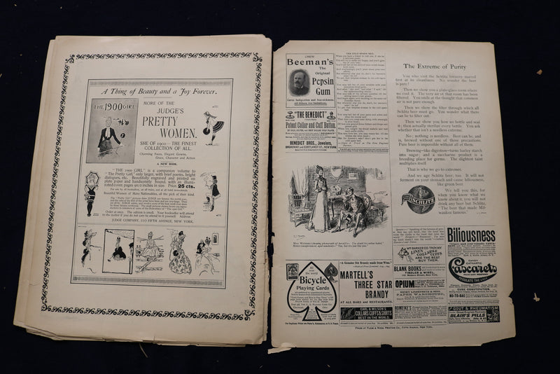 1901 MARCH 9 JUDGE MAGAZINE - INAUGURATION NUMBER - E 11590