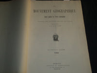 1898 LE MOUVEMENT GEOGRAPHIQUE NEWSPAPERS LOT OF 49 - BELGES AU CONGO - NP 4256