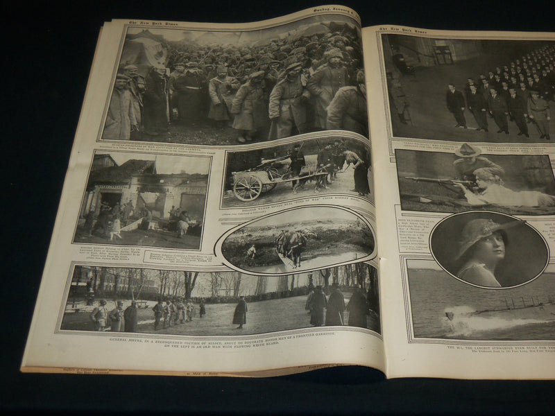 1916 JANUARY 9 NEW YORK TIMES ROTO PICTURE SECTION - MAUDE ADAMS - NT 8977
