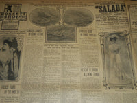 1906 APRIL 21 THE BOSTON HERALD NEWSPAPER - FIRE BREAKS OUT ANEW - BH 296