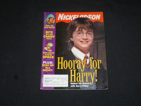 2001 OCTOBER NICKELODEON MAGAZINE - HOORAY FOR HARRY! - SP 6139