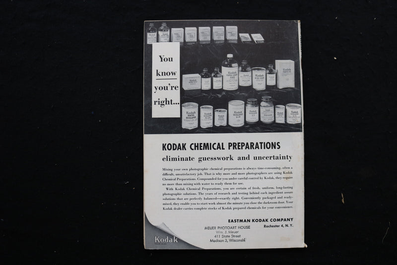1951 FEBRUARY THE CAMERA MAGAZINE - WINTER SNOW IN TREES COVER - K 356