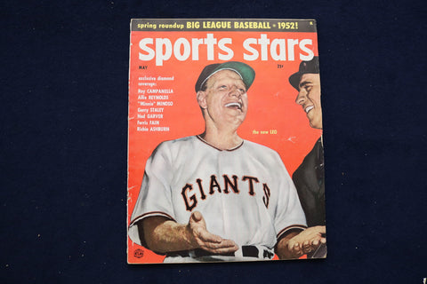 1952 MAY SPORTS STARS MAGAZINE - LEO DUROCHER COVER - E 11851