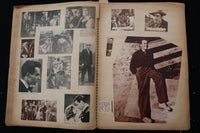 1940'S MOVIE STAR SCRAPBOOK - HUMPHREY BOGART - HENRY FONDA-CLARK GABLE- E 24889