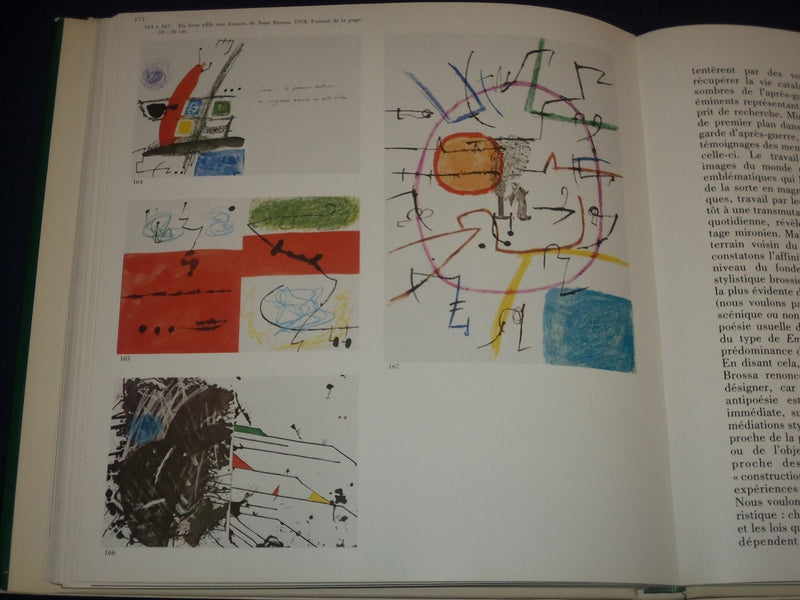 1978 MIRO CATALAN UNIVERSAL BOOK BY PERE GIMFERRER- FRENCH - PHOTOS - KD 2694