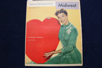 1957 FEB 10 CHICAGO SUN-TIMES MIDWEST MAGAZINE - DEBBIE REYNOLDS COVER - E 23344